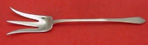Tiffany & Co. Reeded Edge Sterling Silver Lettuce Fork 8 3/4" (1 of 1)
