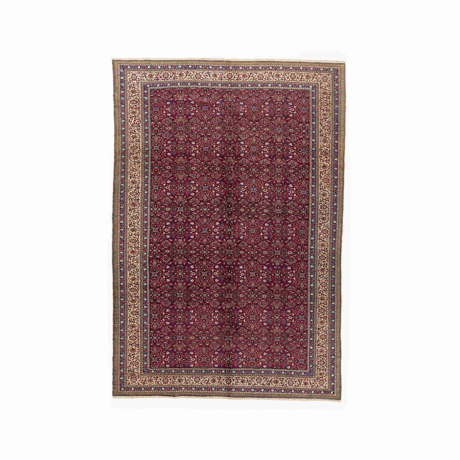 Authentic Handmade Kayseri Wool on Cotton Carpet 77.6 x 113.8 (1 of 8)