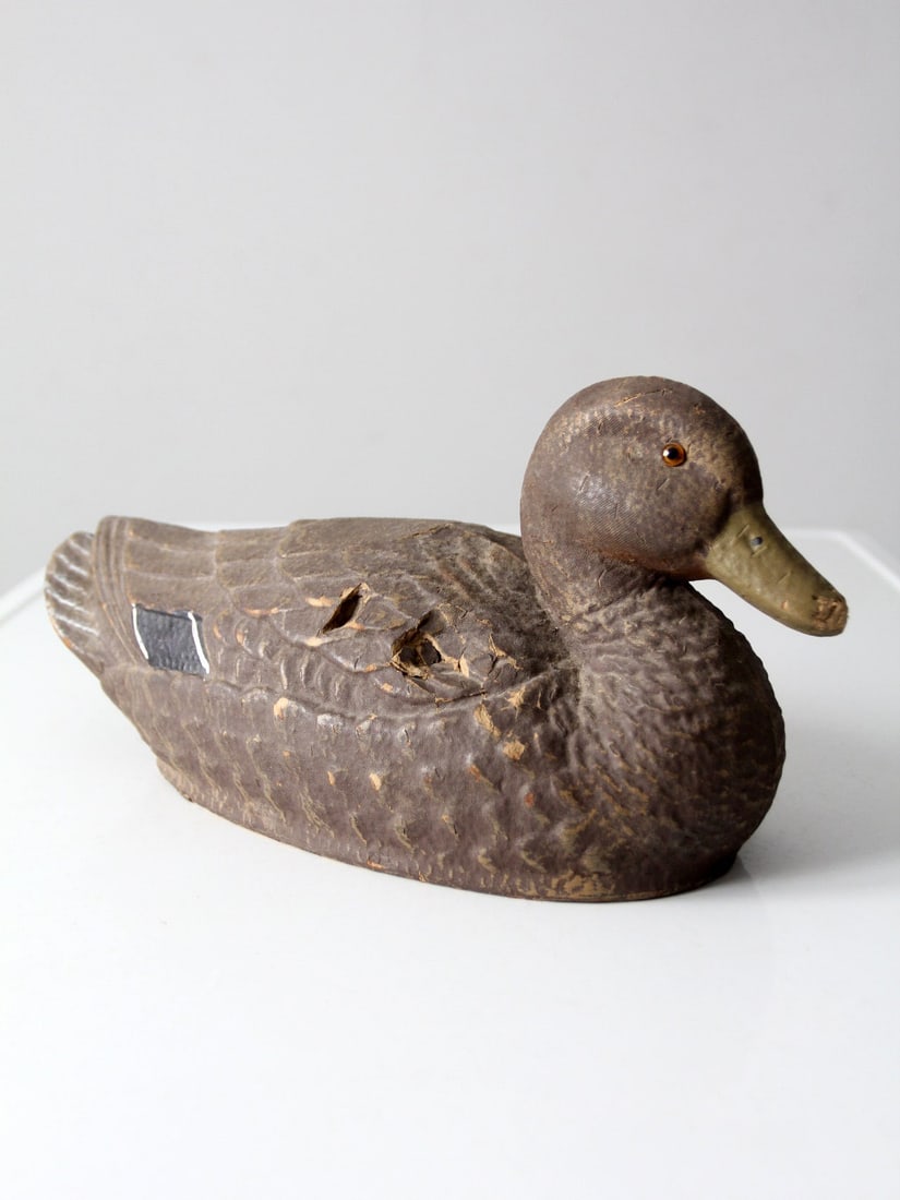 Vintage Ariduk Duck Decoy by General Fibre Co 14.75" (1 of 12)