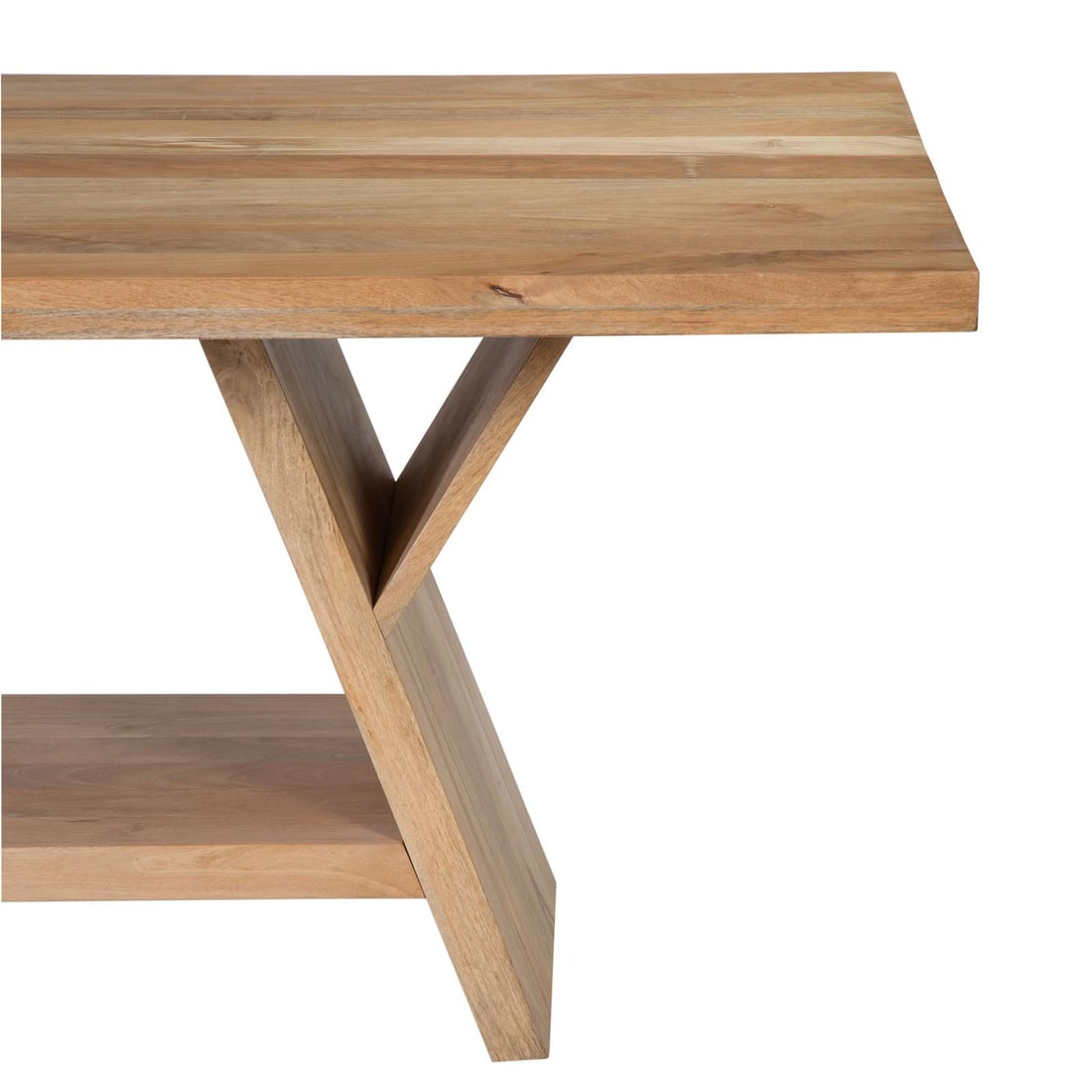 Ravenna Natural Mango Wood Dining Table 30H 78W 40D (1 of 5)