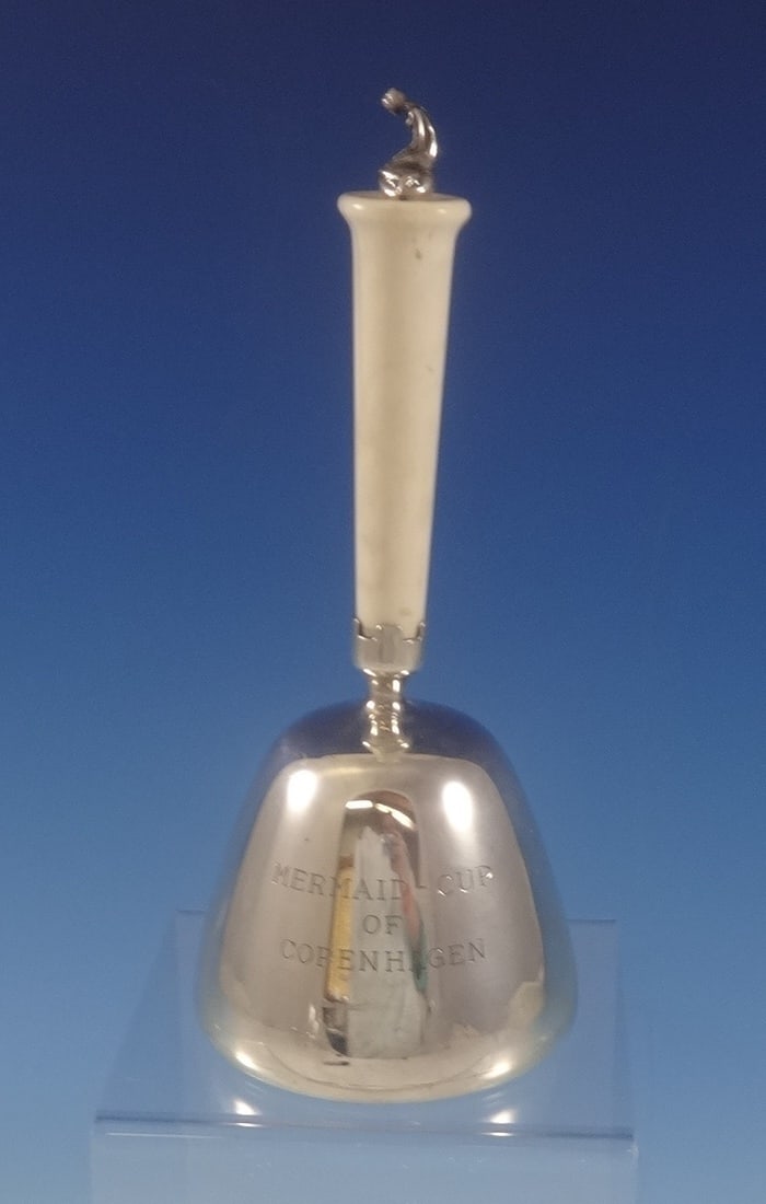 Cohr Sterling Silver 3-D Mermaid Bell 8.5" Tall (1 of 5)