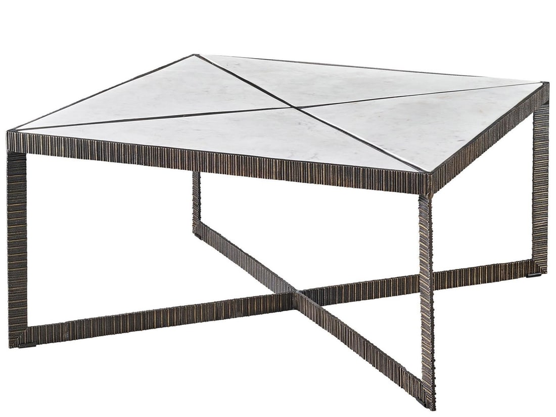Universal Timeless Abstraction Transitional Cocktail Table 18x36x36 (1 of 4)
