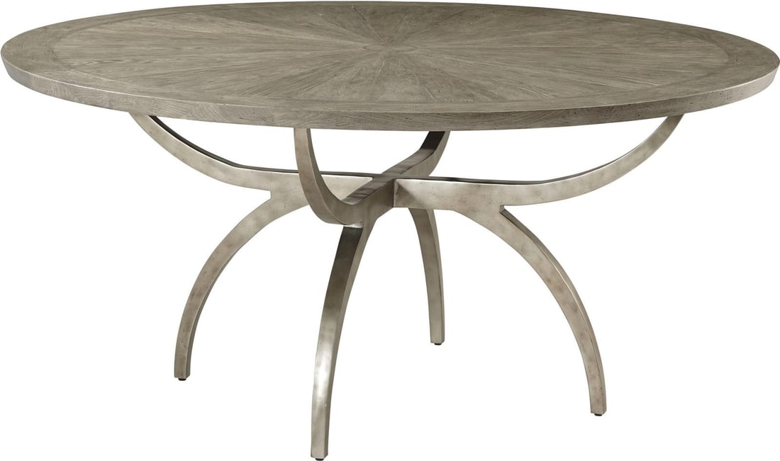 Theodore Alexander Luxury Circular Oak Dining Table (1 of 6)