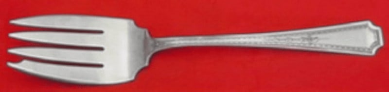 Durgin Colfax Sterling Silver Cold Meat Fork 8 5/8 Inches (1 of 2)