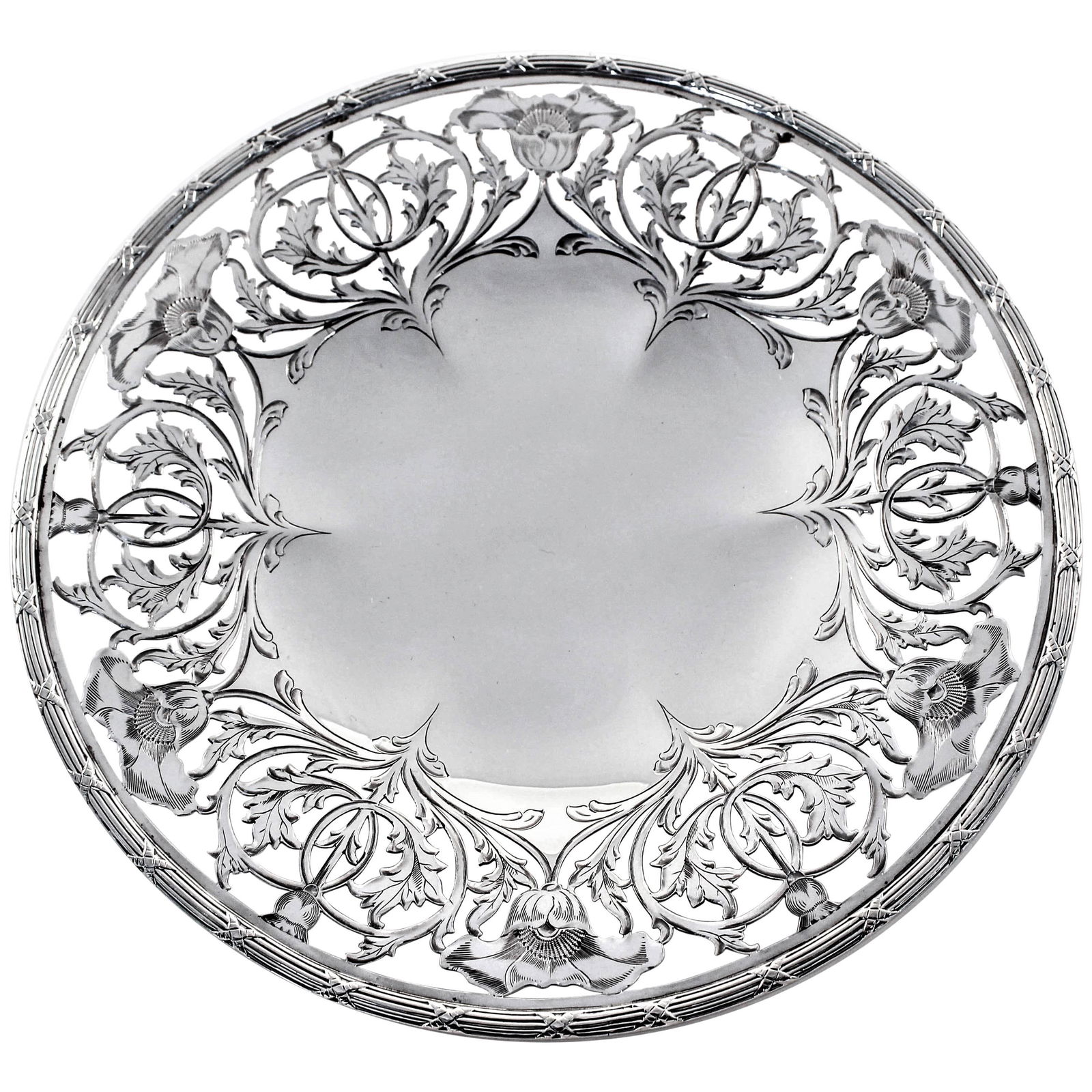 Bailey Banks & Biddle Sterling Silver Tazz Pedestal Circa 1930 (1 of 6)