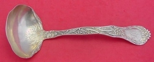 Gorham Meadow Sterling Silver Gravy Ladle Monogrammed 6 3/4" (1 of 1)