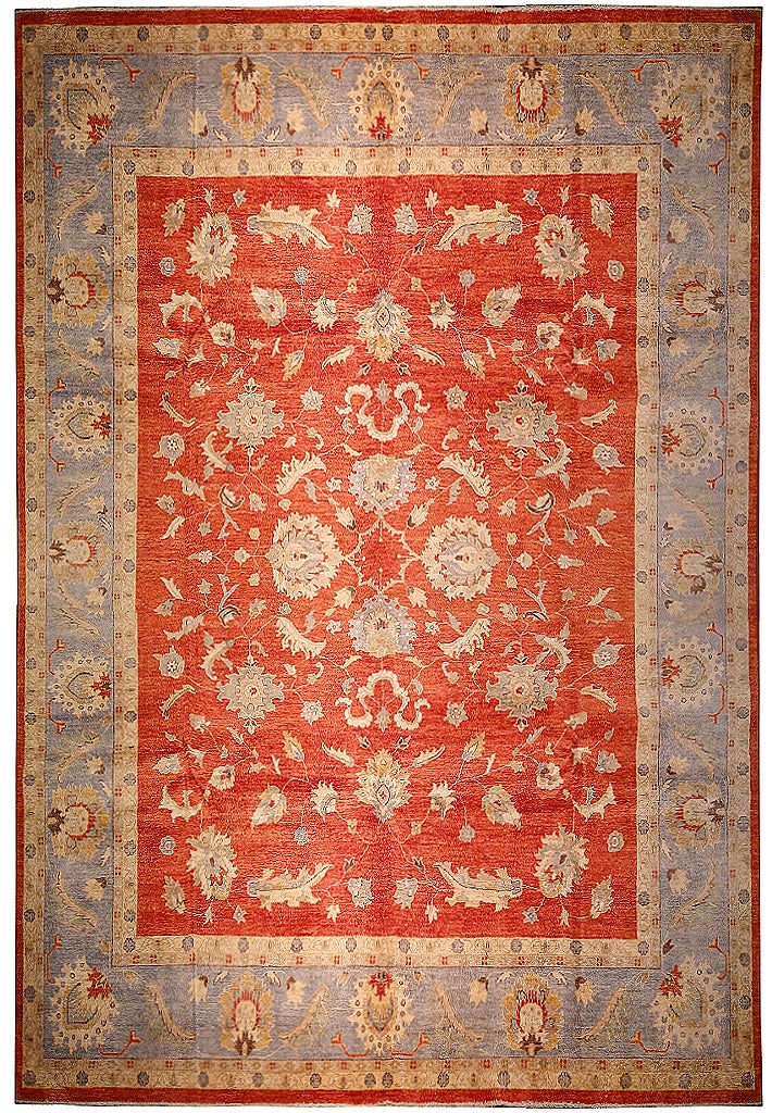 Ziglar Chobi Peshawar Rug 9.1 x 12.0 Feet Quality Design (1 of 16)