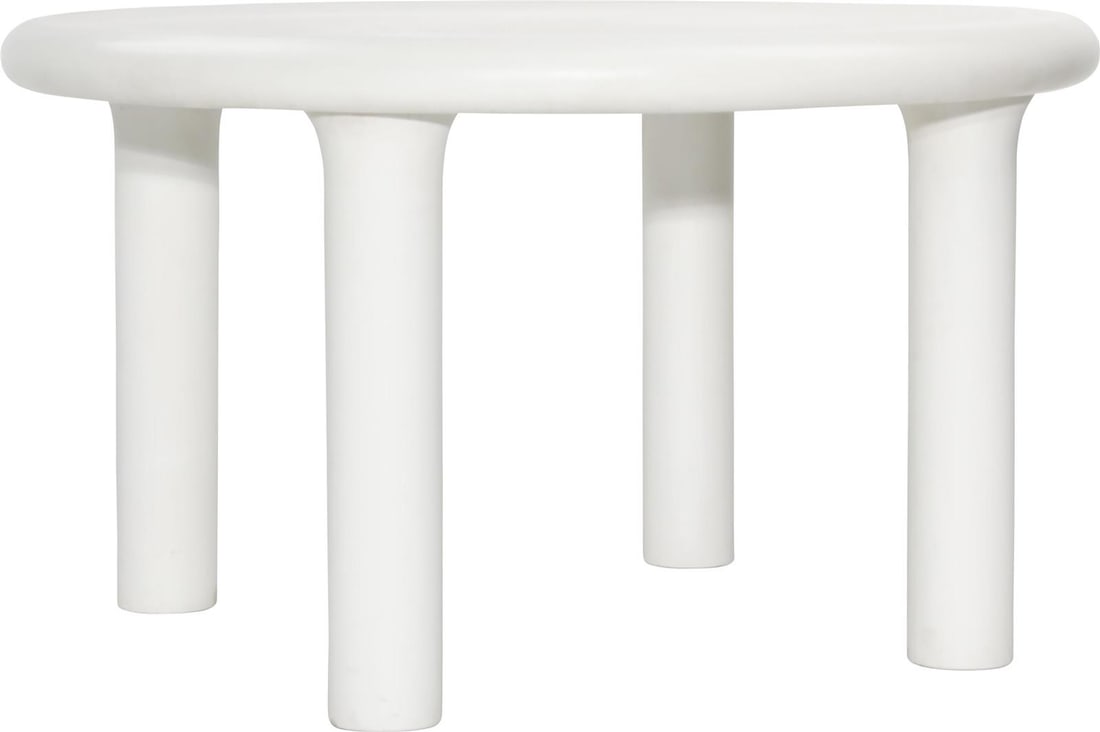 Robson Outdoor Dining Table Lightweight Concrete 30H x 51W x 51D (1 of 2)