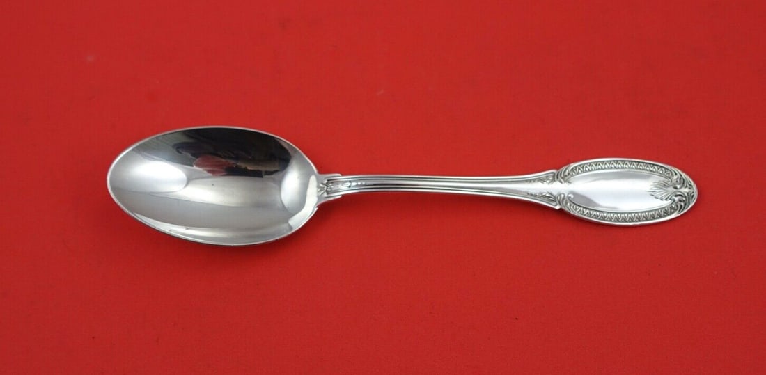 Italian Sterling Empire Sterling Silver Soup Spoon 7 1/4 Inches (1 of 2)