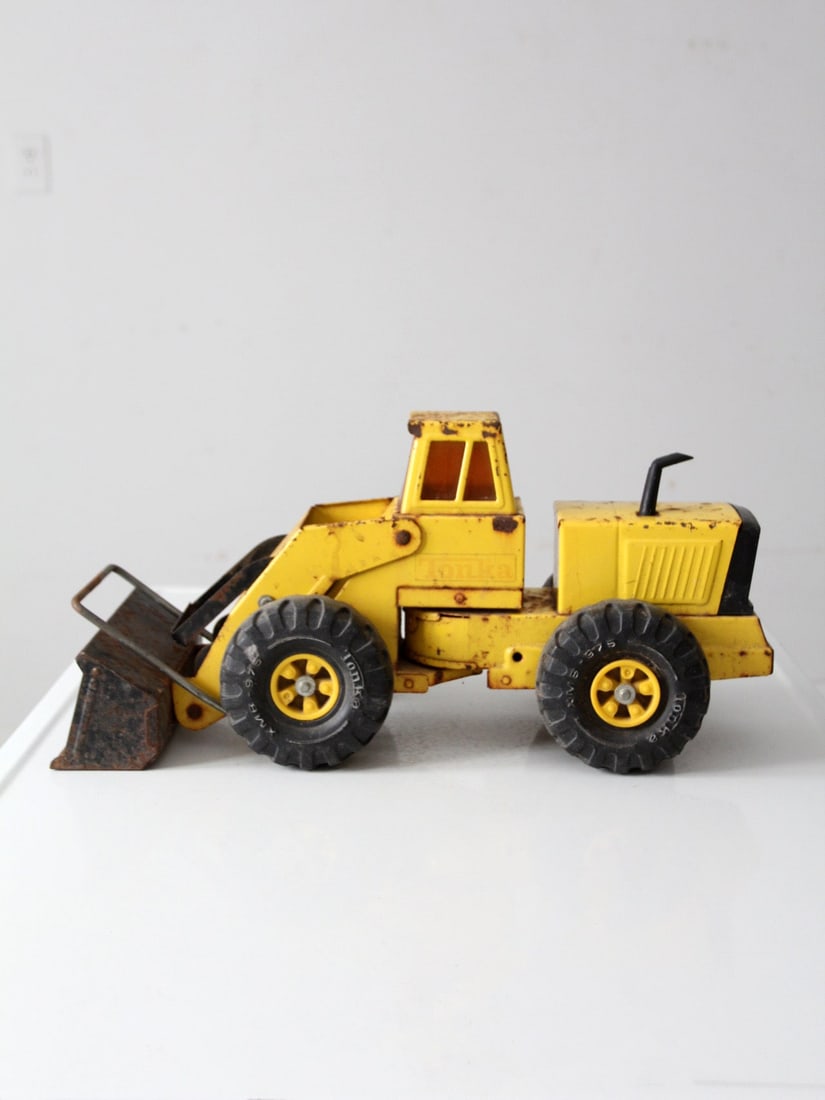 Vintage 1970s Tonka Mighty Loader Yellow Toy Truck (1 of 13)