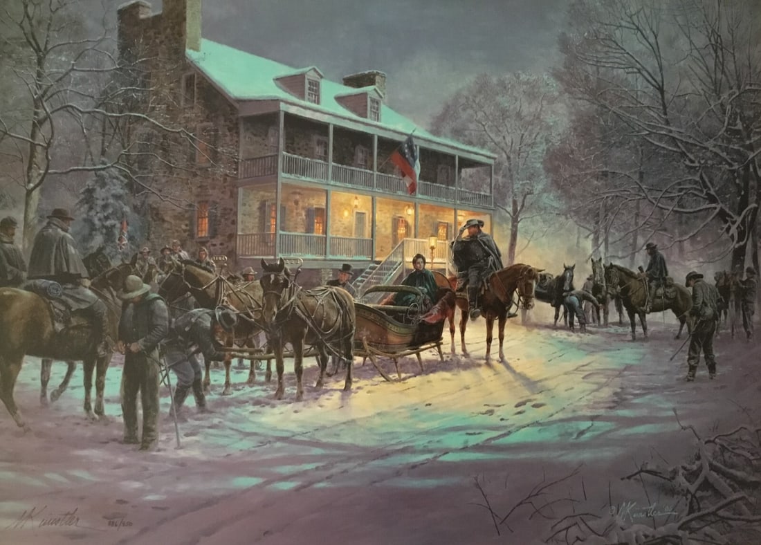 Mort Kunstler Brief Encounter Limited Edition Signed Print 2006 (1 of 1)