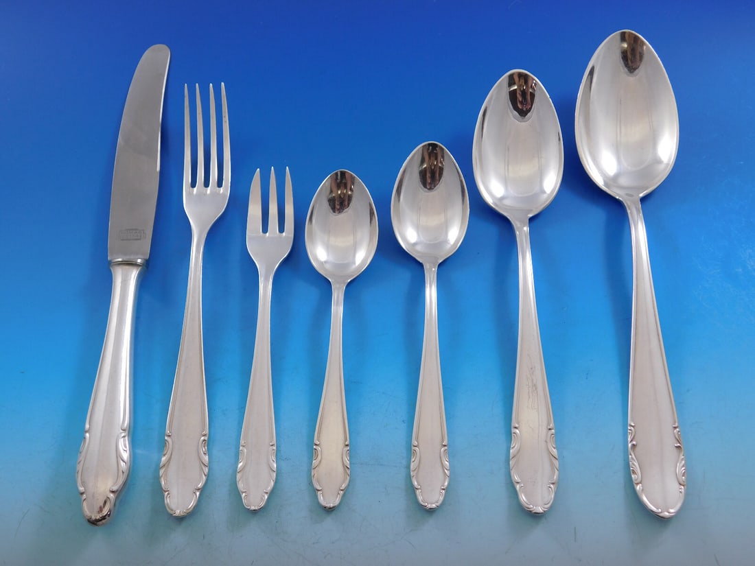 Homag 90 Vintage German Silverplated Flatware Set 66 Pieces with Storage Chest (1 of 9)