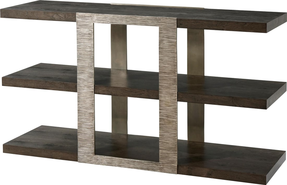 Theodore Alexander Smokehouse Finished Alden Console Table (1 of 3)