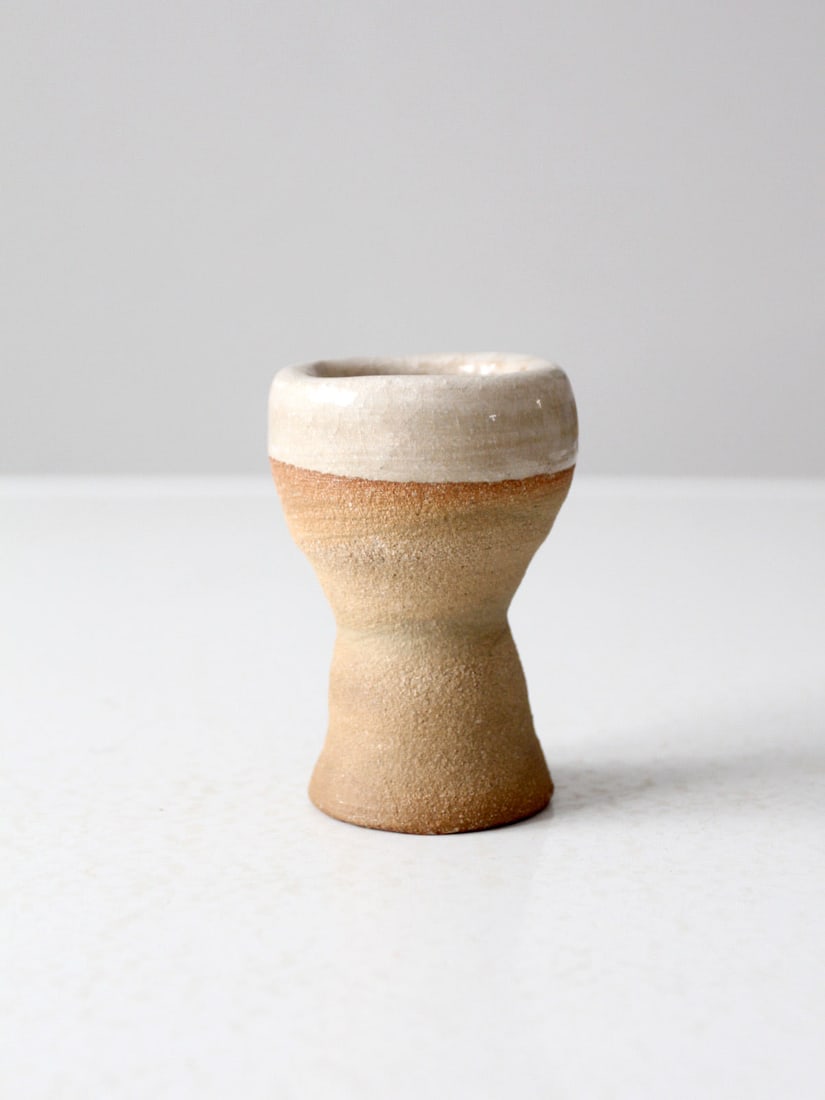 1998 Vintage Studio Pottery Vase Handcrafted Earthy Elegance (1 of 8)