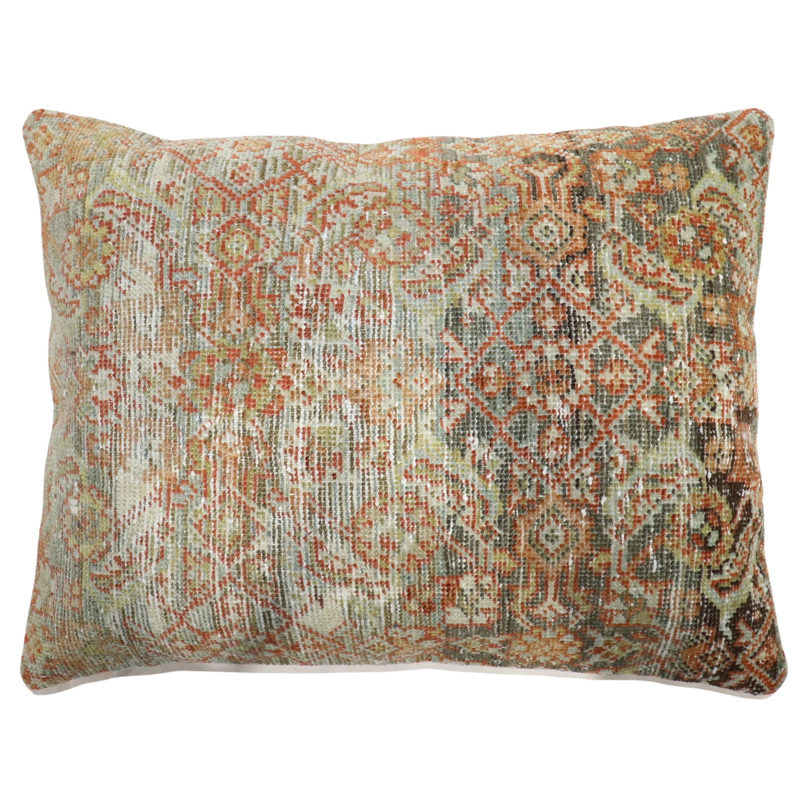 Antique Persian Mahal Pillow Sultanabad Style 17 x 22 (1 of 4)