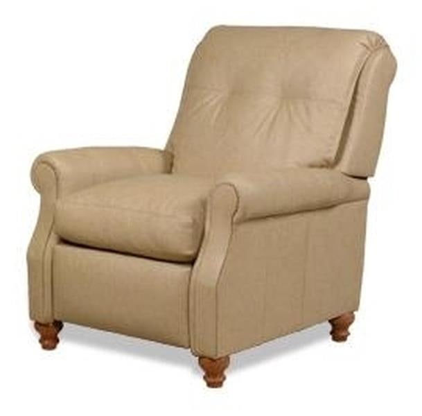 Handcrafted Cream Leather Recliner Chair: Handcrafted Cream Leather Recliner Chair Experience luxurious comfort with this elegant cream leather recliner. Crafted with a sturdy hardwood frame, this occasional chair offers a perfect blend of st