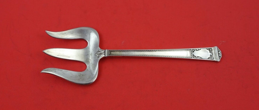 Rare Tiffany & Co San Lorenzo Sterling Silver 6 3/4" Toast Fork (1 of 2)