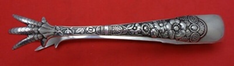 Gorham Cluny Sterling Silver Sugar Tong 5 Inch Heirloom Serving Piece (1 of 1)