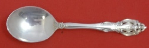 Gorham La Scala Sterling Silver Cream Soup Spoon 6 1/8" (1 of 2)