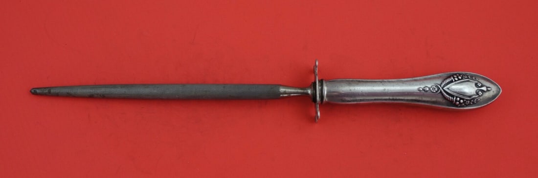 Lunt Mount Vernon Sterling Silver 13 Inch Carving Hone (1 of 2)