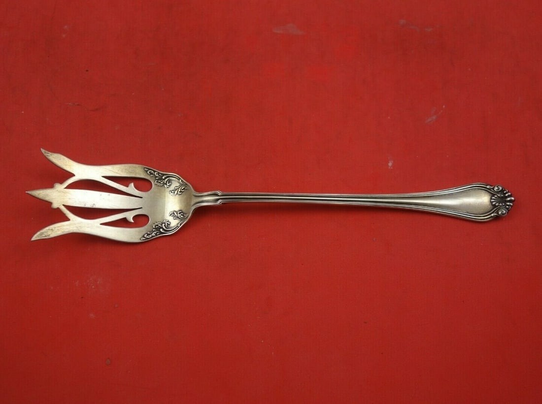Dominick & Haff Century Sterling Silver Lettuce Fork 8 1/4 Inch Serving (1 of 3)