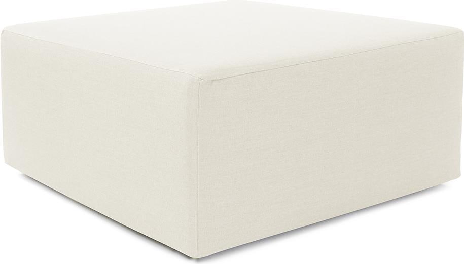 Howard Elliott Sunbrella 36 Square Patio Seating Cube White (1 of 2)