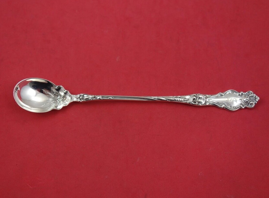 Wallace Eton Sterling Silver Olive Serving Spoon 8 Inch: Wallace Eton Sterling Silver Olive Serving Spoon 8 Inch This exquisite serving spoon from the Eton pattern by Wallace is crafted from solid sterling silver, measuring a generous 8 inches in length. Th