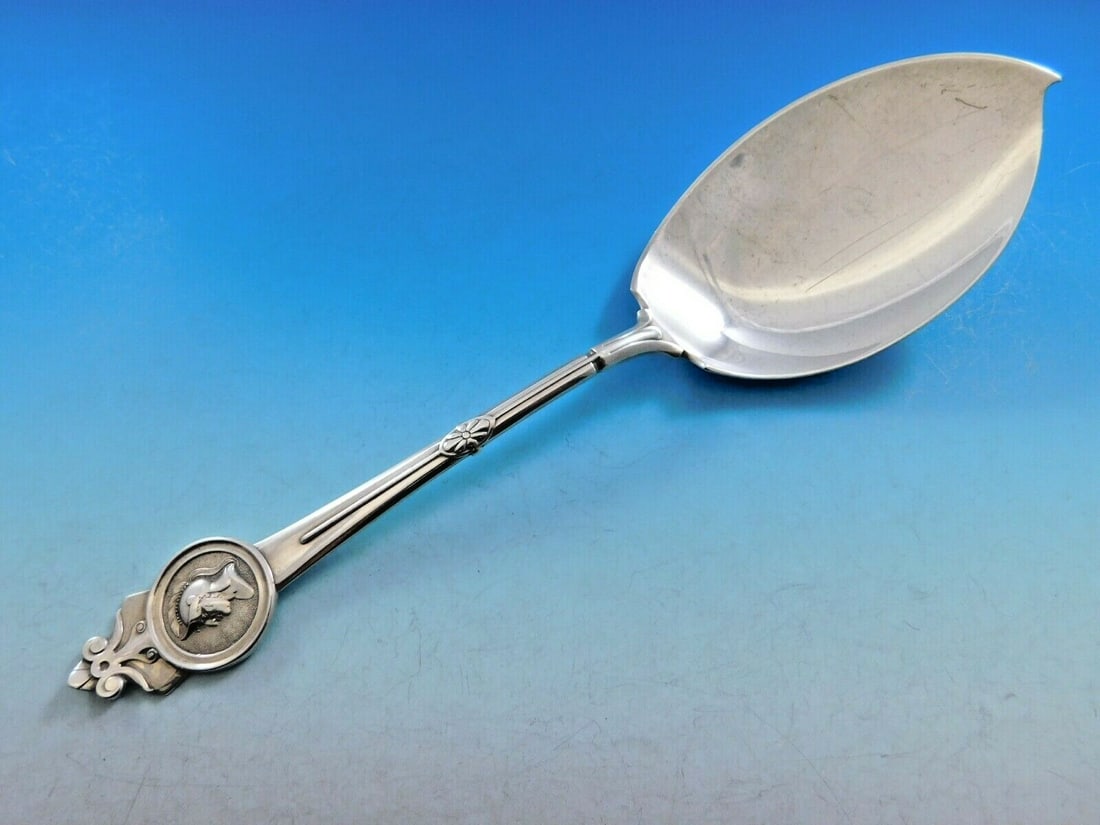 Gorham Medallion Sterling Silver Ice Cream Server 9 3/4" (1 of 5)