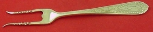 Stieff Sterling Silver Betsy Patterson Engraved Baked Potato Fork 7 Inch: Stieff Sterling Silver Betsy Patterson Engraved Baked Potato Fork 7 Inch This exquisite serving fork is a custom-made baked potato fork, crafted from high-quality sterling silver by the renowned maker