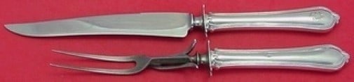 Towle Paul Revere Sterling Silver Carving Set 2pc with Stainless Implements (1 of 1)