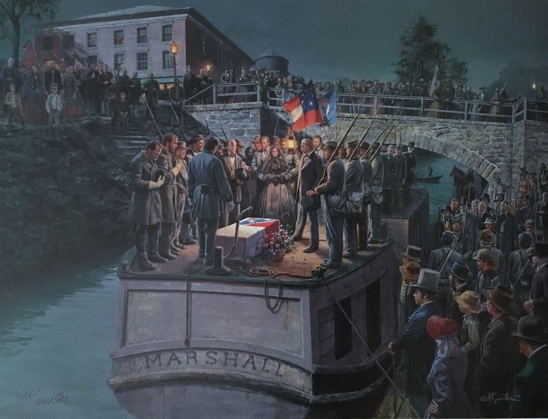 Mort Kunstler Going Home Limited Edition Giclee Print Signed COA (1 of 2)