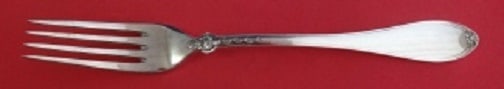 Faberge Gatchina Palace Sterling Silver Dinner Fork 8": Faberge Gatchina Palace Sterling Silver Dinner Fork 8" This exquisite dinner fork is crafted by Faberge and features a stunning Gatchina Palace pattern. Made from high-quality sterling silver, this fo