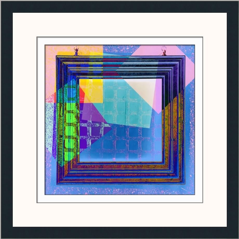 Brent Wickes Limited Edition Giclee Print Art Goes Here Framed Signed 21x21 (1 of 2)