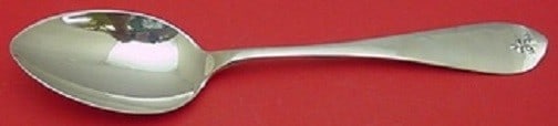 Whiting Sterling Silver Antique Tip Serving Spoon 8.5 inches: Whiting Sterling Silver Antique Tip Serving Spoon 8.5 inches This exquisite serving spoon from the Whiting Manufacturing Company features the elegant Antique Tip pattern and measures 8 1/2 inches in l