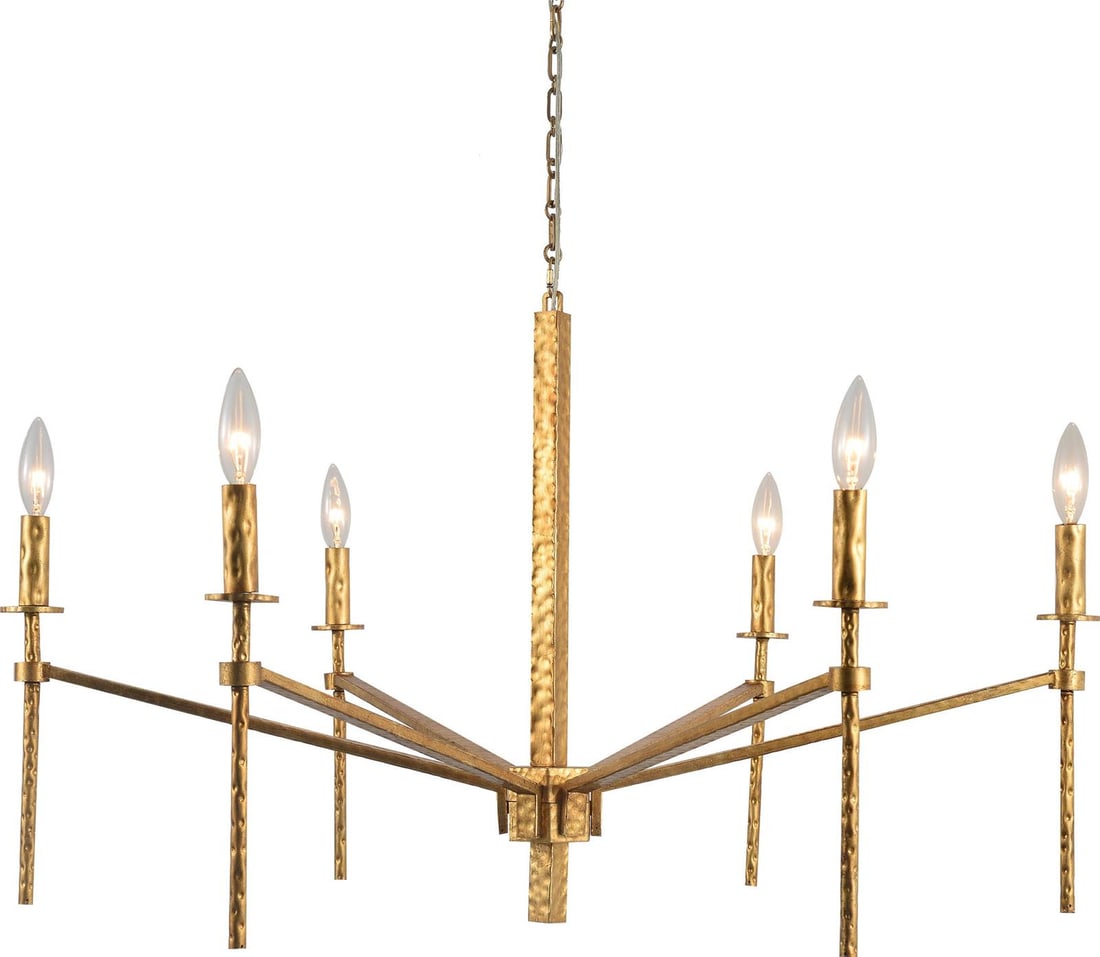 Terracotta Aurore Chandelier Aged Gold Neo-Classical 6 Bulb: Terracotta Aurore Chandelier Aged Gold Neo-Classical 6 Bulb Illuminate your space with the exquisite Aurore Chandelier, designed in a sophisticated aged gold finish. This bowl chandelier combines Neo-
