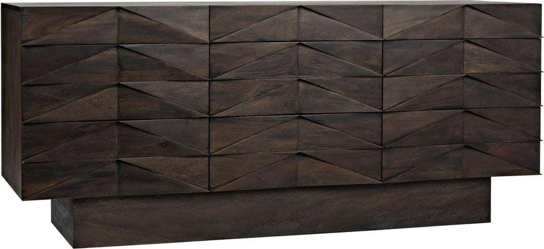 Drake Sideboard by Noir in Ebony Walnut - Traditional Elegance: Drake Sideboard by Noir in Ebony Walnut - Traditional Elegance Introducing the Elegant Drake Sideboard from the Drake collection, a stunning piece that embodies French style with its sophisticated des