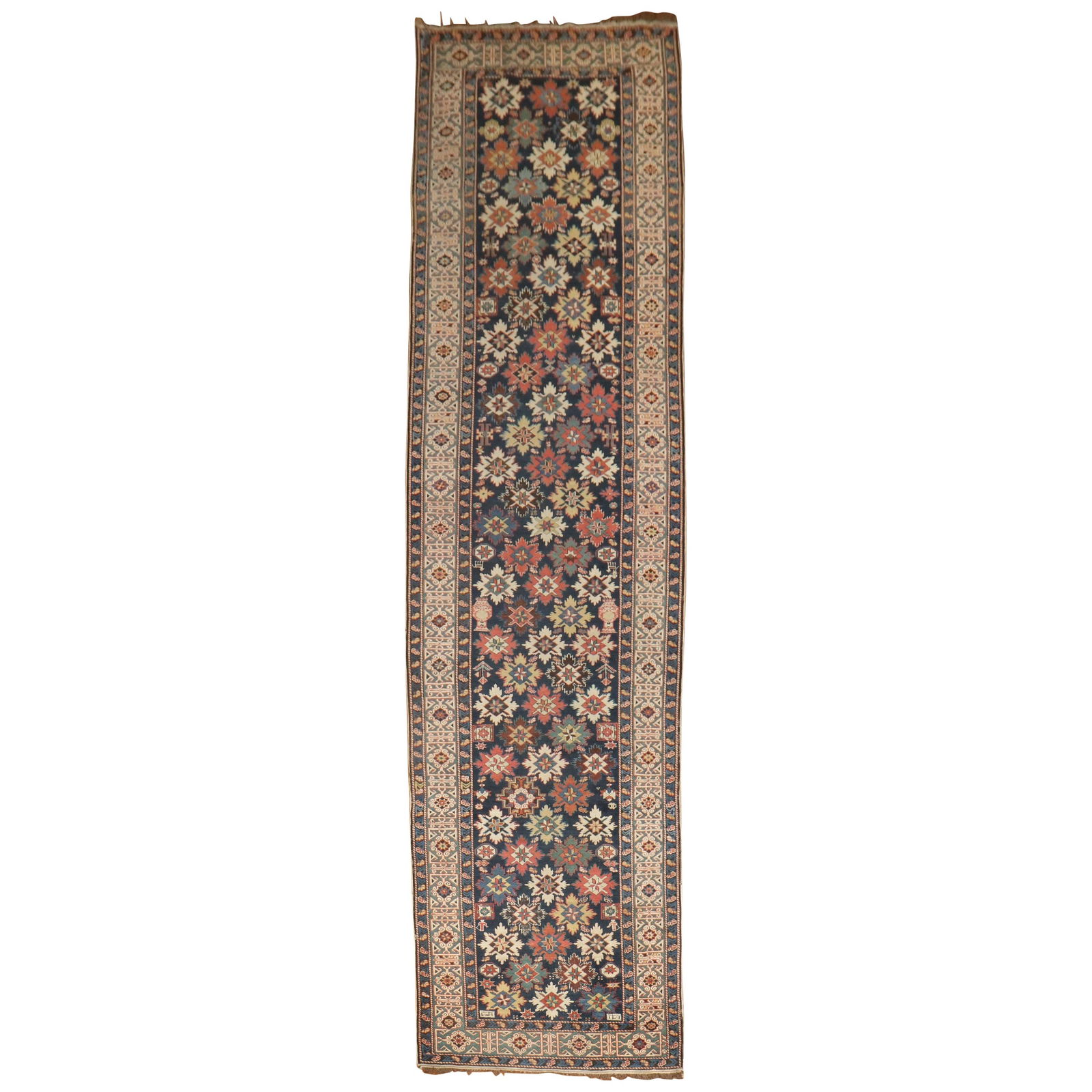 Rare 19th Century Snowflake Shirvan Wool Runner 42 x 159: Rare 19th Century Snowflake Shirvan Wool Runner 42 x 159 This exquisite Snowflake Antique Shirvan Caucasian Runner showcases a stunning all-over snowflake design, making it a captivating addition to a