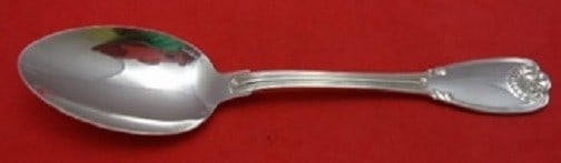 Christofle Sceaux Sterling Silver 6 Inch Teaspoon: Christofle Sceaux Sterling Silver 6 Inch Teaspoon This exquisite teaspoon, part of the Sceaux pattern by Christofle, is crafted from high-quality sterling silver. Measuring 6 inches in length, this sp