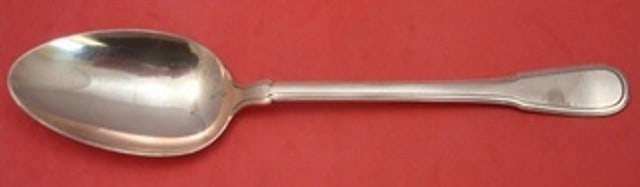 Rare Tiffany & Co. Hamilton Copper Platter Spoon 10 5/8": Rare Tiffany & Co. Hamilton Copper Platter Spoon 10 5/8" This is a rare platter spoon from the Hamilton pattern, also known as Gramercy, crafted by Tiffany & Co. Made of copper, this piece was utilize