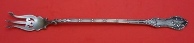 Josephine Pattern Mount Vernon Sterling Silver 9 Inch Pickle Fork by Howard: Josephine Pattern Mount Vernon Sterling Silver 9 Inch Pickle Fork by Howard This elegant 9-inch long pickle fork features the exquisite Josephine pattern by Mount Vernon, crafted from high-quality ste