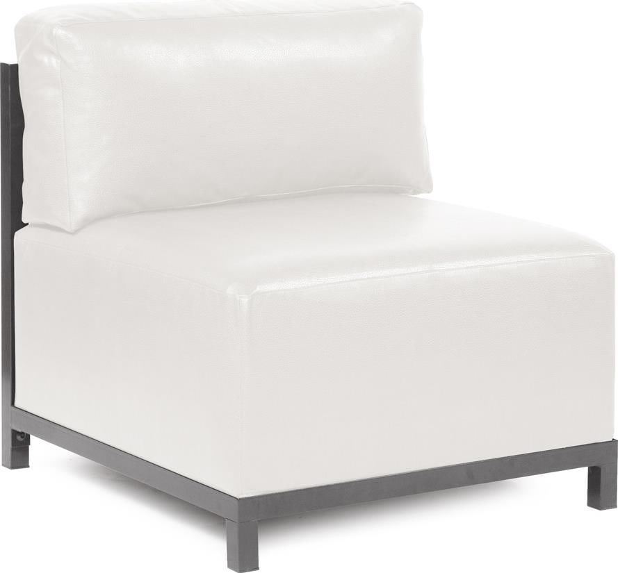 Avanti Axis White Chair by Howard Elliott Transitional Style: Avanti Axis White Chair by Howard Elliott Transitional Style Elevate your living space with the luxurious Avanti Axis White Chair, designed for exceptional comfort and style. This chair features a han