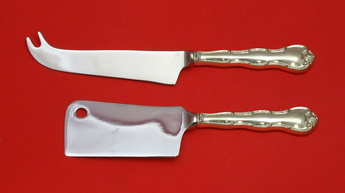 Gorham Rondo Sterling Silver Cheese Server Set 2pc Custom Made: Gorham Rondo Sterling Silver Cheese Server Set 2pc Custom Made Enhance your entertaining experience with this exquisite Rondo by Gorham Sterling Silver Cheese Server Serving Set. This two-piece hostes