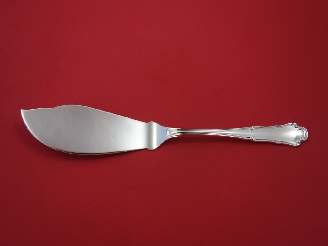 Zaramella Argenti Barocco Sterling Silver Fish Server 10.5 Inch Unused: Zaramella Argenti Barocco Sterling Silver Fish Server 10.5 Inch Unused Discover the exquisite Barocco fish server by Zaramella Argenti, crafted from high-quality sterling silver. This beautiful servin