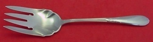 Gorham Rose Marie Sterling Silver 8 Inch Cold Meat Fork: Gorham Rose Marie Sterling Silver 8 Inch Cold Meat Fork Experience timeless elegance with the Rose Marie Cold Meat Fork by Gorham. This exquisite serving fork, crafted from high-quality sterling silve