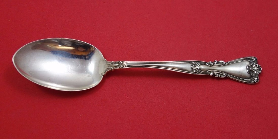 Victoria by Watson Sterling Silver 7 Inch Soup Spoon: Victoria by Watson Sterling Silver 7 Inch Soup Spoon This Victoria by Watson Sterling Silver Place Soup Spoon measures 7 inches and is crafted from high-quality sterling silver. This elegant flatware