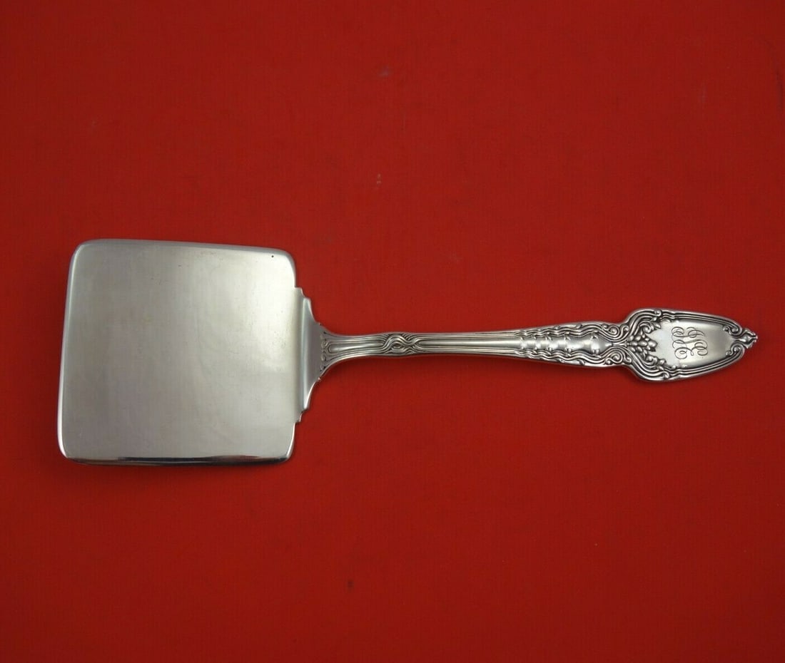 Tiffany & Co Broom Corn Sterling Silver Waffle Server 9 inches (1 of 3)