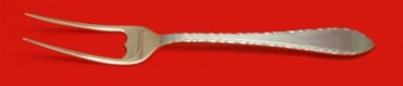 Tiffany & Co Feather Edge Sterling Silver Custom English Server 7 1/8": Tiffany & Co Feather Edge Sterling Silver Custom English Server 7 1/8" This exquisite custom-made English server from Tiffany & Co. features the elegant Feather Edge pattern, showcasing the brand's re