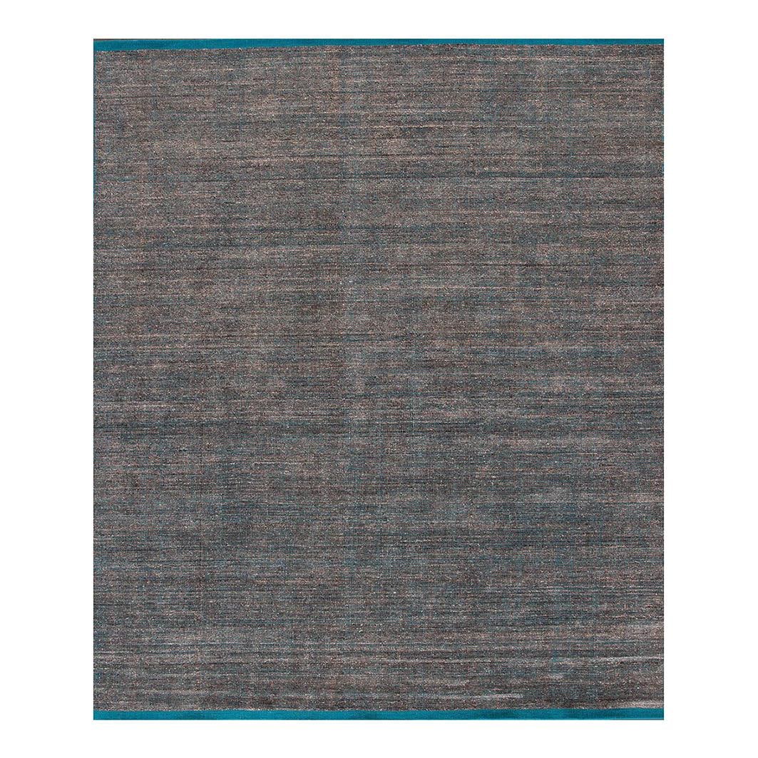 Handmade Gray Geometric Wool Rug Indian Boho Style 8' x 10': Handmade Gray Geometric Wool Rug Indian Boho Style 8' x 10' Enhance your living space with this exquisite Modern Indian Boho-Style handmade wool rug. Featuring a captivating gray field adorned with si