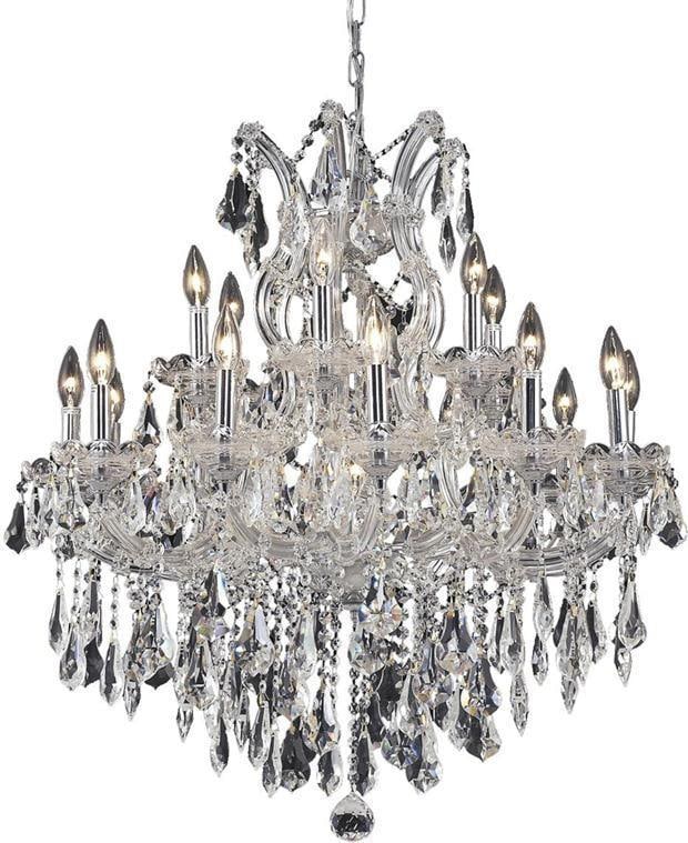 Elegant Lighting Maria Theresa Crystal Bowl Chandelier Rococo Style: Elegant Lighting Maria Theresa Crystal Bowl Chandelier Rococo Style Experience timeless elegance with the Maria Theresa Crystal Chandelier, a stunning bowl chandelier that brings a touch of Rococo sty