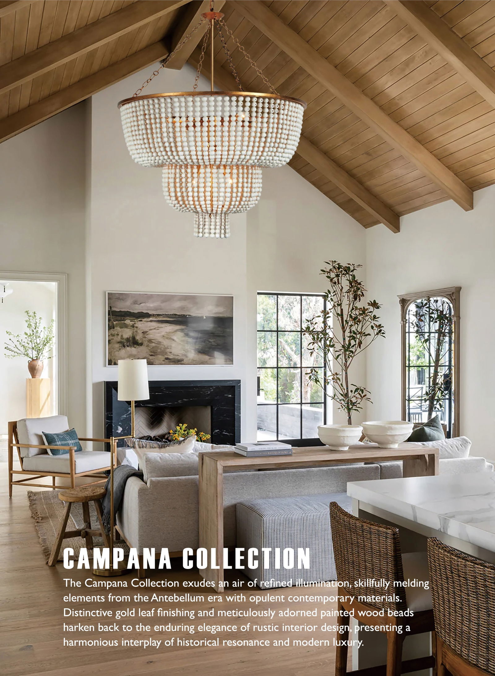 Terracotta Campana Two-Tier Gold Leaf Chandelier: Terracotta Campana Two-Tier Gold Leaf Chandelier Illuminate your space with this Elegant Gold Leaf Campana Two-Tier Chandelier, designed in a charming antique style. This stunning chandelier features